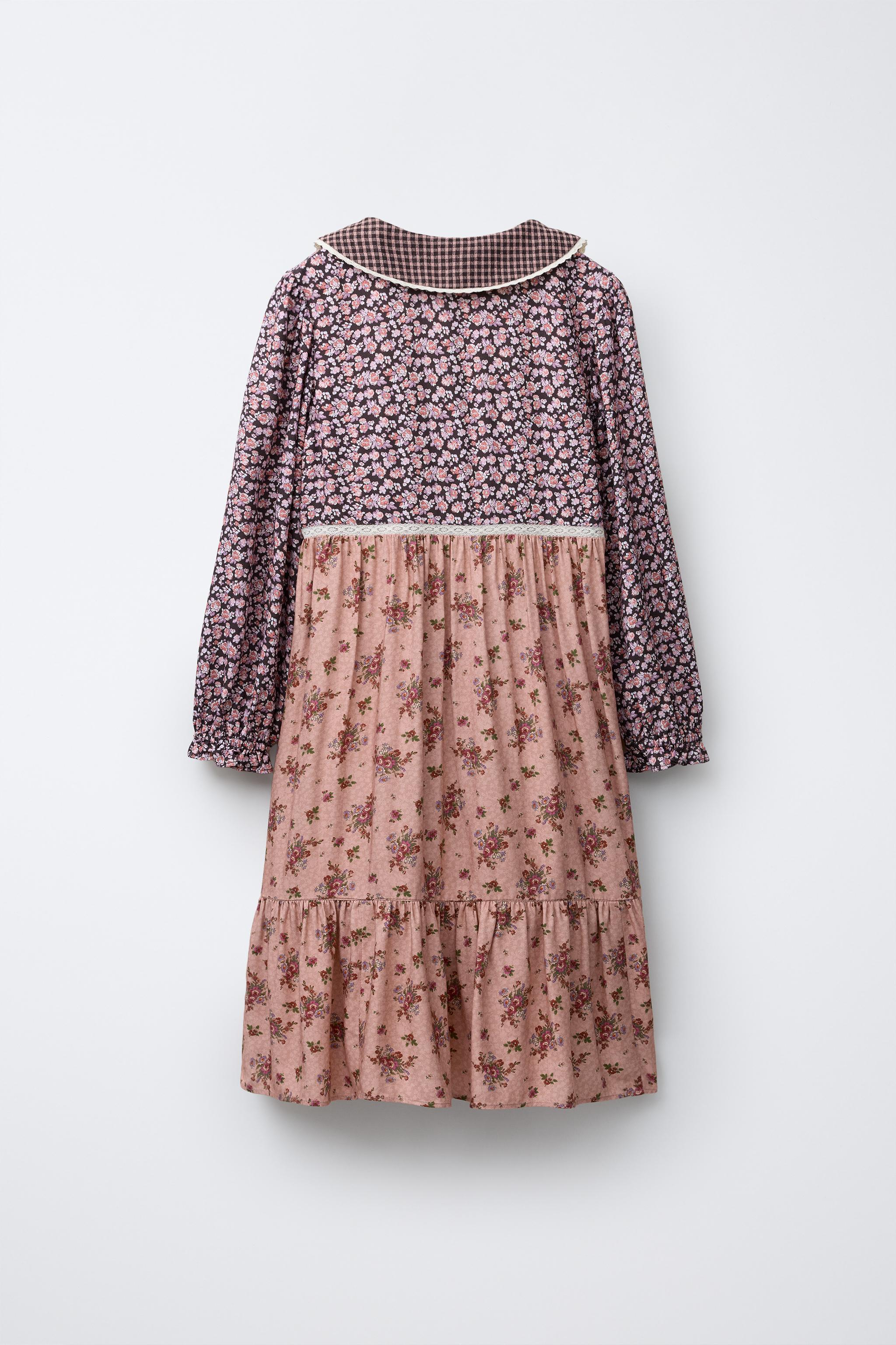 ROBE PATCHWORK FLEURS